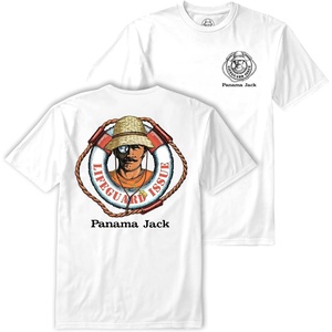 image:imagePanama Jack Lifeguard Issue TShirt Lightweight Breathable White XLarge